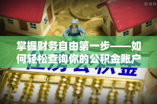 新野掌握财务自由第一步——如何轻松查询你的公积金账户余额