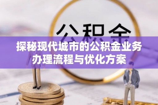 新野探秘现代城市的公积金业务办理流程与优化方案