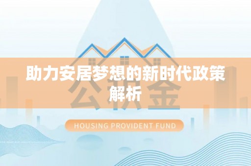 新野助力安居梦想的新时代政策解析