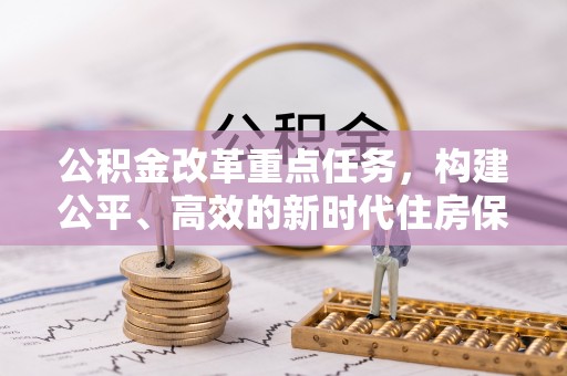 新野公积金改革重点任务，构建公平、高效的新时代住房保障体系