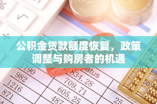 新野公积金贷款额度恢复，政策调整与购房者的机遇