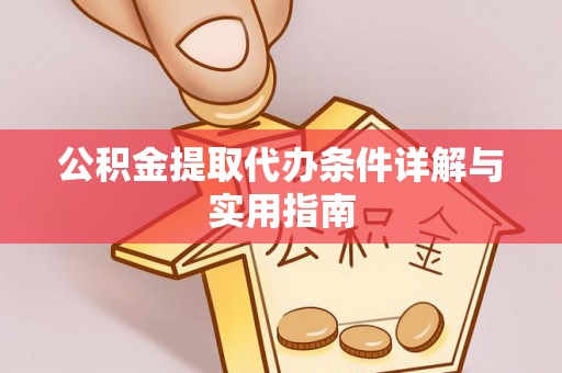 新野公积金提取代办条件详解与实用指南