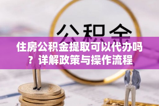 新野住房公积金提取可以代办吗？详解政策与操作流程