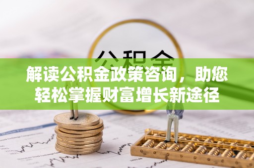 新野解读公积金政策咨询，助您轻松掌握财富增长新途径